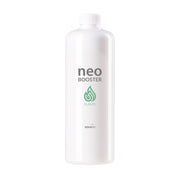 Aquario Neo Booster Plants organic carbon water conditioner bottle for healthy aquatic plant growth.