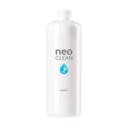 Aquario Neo Clean water conditioner bottle, clear liquid product for aquarium water treatment, labeled with brand and product name.