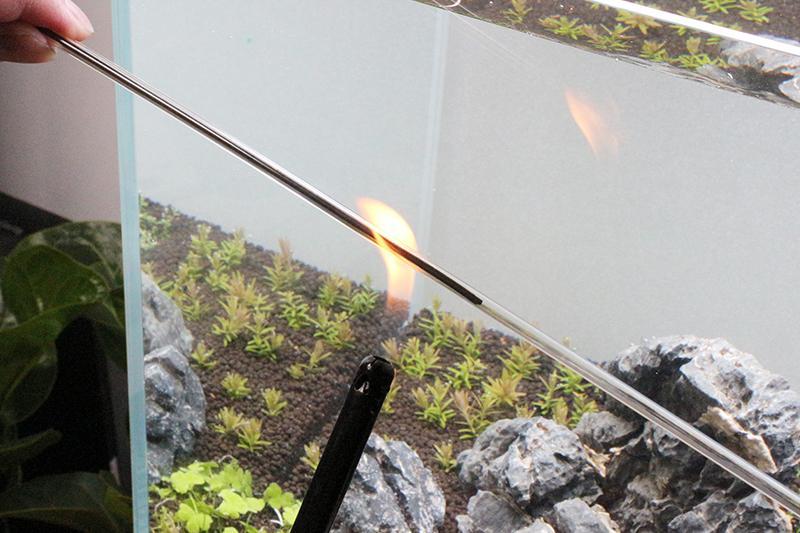 Aquario Neo CO2 Extended Special Diffuser for aquarium CO2 systems, made of acrylic with detailed components visible.