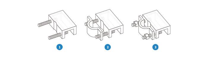 Aquario Neo Lily Pipe Holder accessory for aquarium filtration, featuring a sleek design in a natural setting.