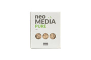 Aquario Neo Media Pure filter media for aquariums, showing the activated carbon and filtration media inside the packaging.