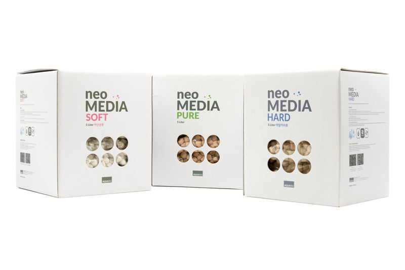 Aquario Neo Media - Pure aquarium filter with bio-media for clear water and healthy aquatic environment.