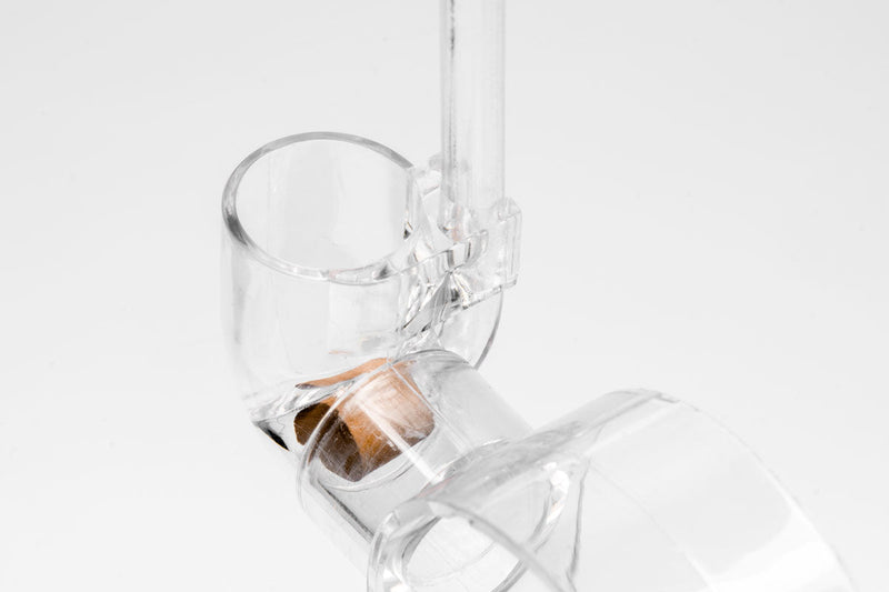 Aquario Neo CO2 mixer for aquarium setup, featuring a sleek design and multiple control valves for precise gas regulation.