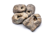 Gray Ash Stone from UNSHARDSCAPE, natural decorative stone with textured surface, suitable for landscaping and crafts.