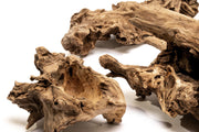 Large driftwood basin wood piece by UNSHARDSCAPE, natural textured wood with organic shape for decorative or craft use.