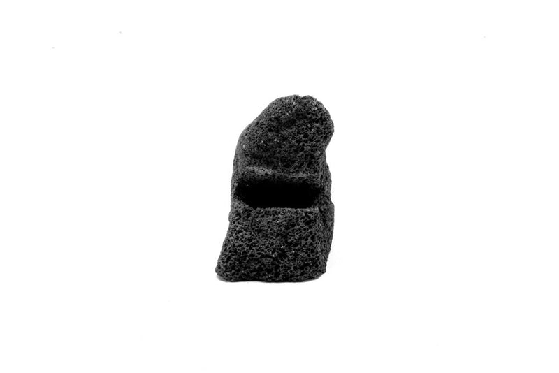 Black Lava Rock Mound Hardscape - Buce Plant