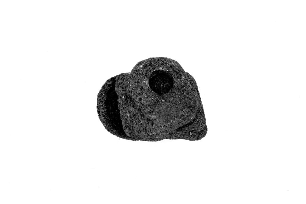 Black Lava Rock Mound