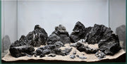 Black Mountain Seiryu Stone Stone - Buce Plant