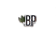 Buce Plant enamel pin from BP Apparel, featuring a detailed green plant design on a metal pin for apparel accessories.