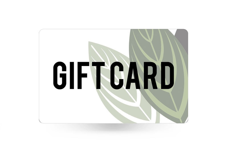 Buce gift card featuring a lush aquatic plant design, ideal for gifting to plant enthusiasts or aquarium hobbyists.