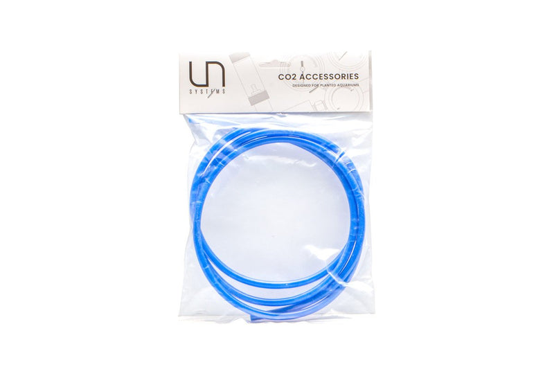 Blue CO2 proof tubing by ZJLNM, flexible and durable for reliable carbon dioxide transfer in aquarium or brewing systems.