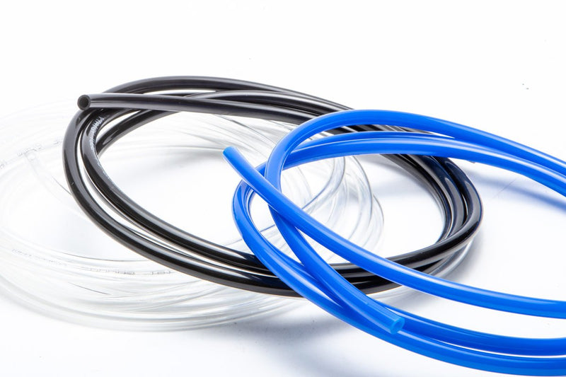 Clear ZJLNM CO2 proof tubing, flexible and transparent, designed for secure CO2 delivery in aquarium or hydroponic systems.