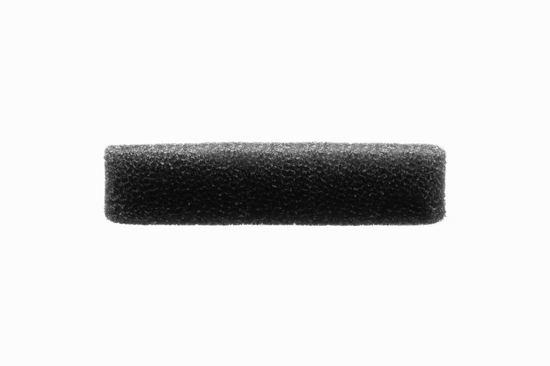 Black sponge filter for aquarium, Delta 60 by UNSFILTER, showing the textured surface and compact design.