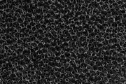 Black Delta 90 sponge filter from UNSFILTER, showing a close-up of the textured foam used for filtration in aquariums.
