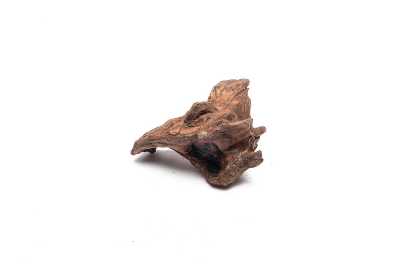 Small UNSBONSAI driftwood stump with natural, textured wood surface suitable for bonsai displays and decorative plant arrangements.