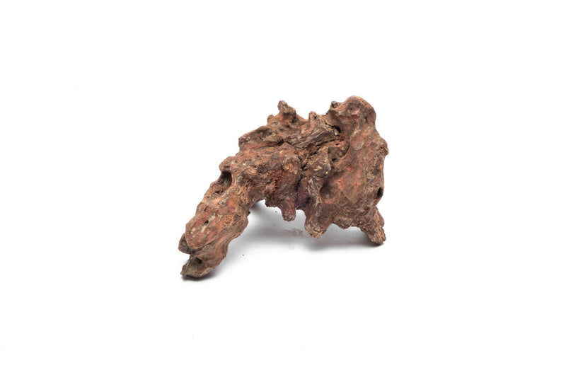 Small UNSBONSAI driftwood stump, natural textured piece ideal for bonsai or decorative arrangements.