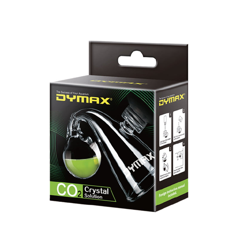 Dymax CO2 Drop Checker for aquarium CO2 monitoring, clear device with color-changing indicator to measure CO2 levels.