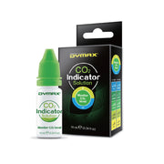 Dymax CO2 Drop Checker for aquarium CO2 monitoring, clear plastic with measurement scale and dye indicator.
