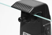 Dymax Vortex cooling fan accessory with black blades and compact design, used for cooling and airflow enhancement.