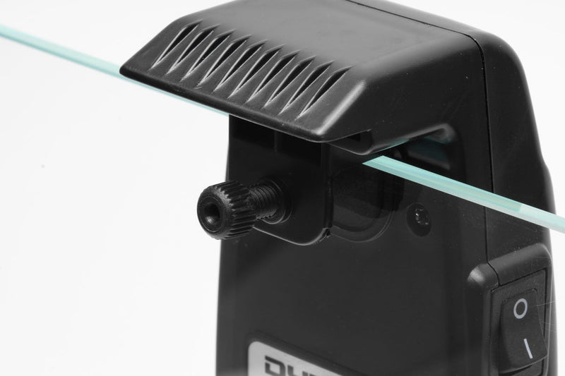 Dymax Vortex cooling fan accessory with black blades and compact design, used for cooling and airflow enhancement.