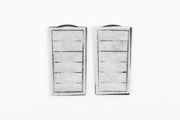 Dymax Slim Flo filter cartridge, an accessory for water filtration systems, featuring a compact design and durable construction.