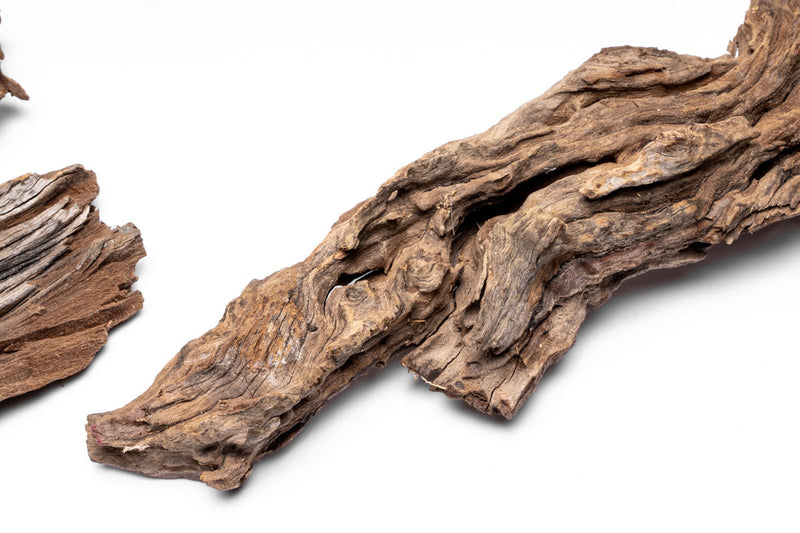 Small piece of natural forest driftwood from UNSBONSAI, showcasing weathered, textured wood suitable for bonsai or decorative displays.
