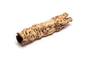 Large Grape Wood Hollow Log by DH, measuring 14-26 inches, showcasing its textured surface and hollow interior for decorative use.