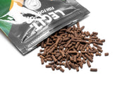 LFF Legit Fish Food bottom pack, high-quality fish food for aquatic pets, showing the packaging and product label.