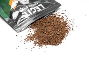 LFF Legit Fish Food Community mix in a clear container, suitable for feeding various freshwater and community fish species.