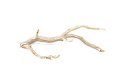 Natural Manzanita Driftwood piece with twisted branches and smooth, weathered surface, ideal for decorative or craft use.
