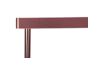 ONF Flat Nano Stand LED Light in rose gold, compact lighting device with adjustable stand, ideal for photography or video use