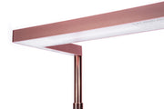 ONF Flat Nano Stand LED Light in rose gold, compact lighting device with adjustable stand and modern design.