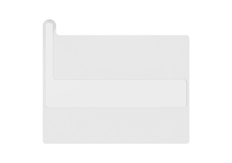 ONF Flat Nano+ Stand LED Light in white, compact lighting device with adjustable stand for photography or video use.