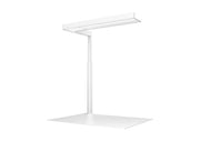 ONF Flat Nano+ Stand LED light in white, compact lighting device with adjustable stand for photography or video use.