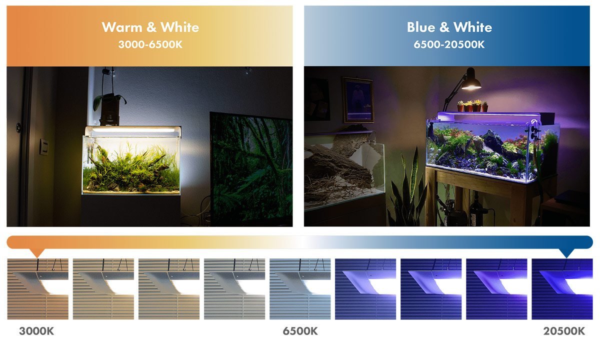 ONF Flat ONE+ LED Light (Yellow/White) - With Legs — Buce Plant