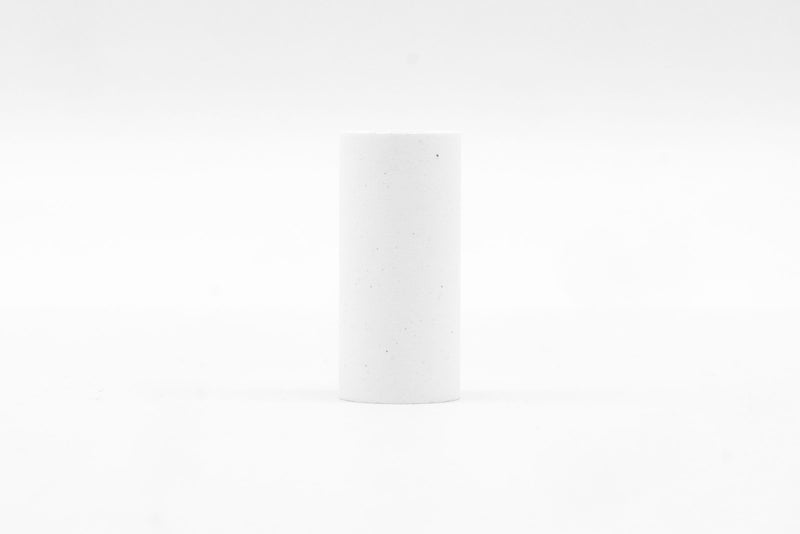 Qanvee CO2 inline atomizer for beverage carbonation, stainless steel and plastic components, designed for home brewing.