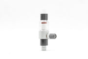 Qanvee CO2 Inline Atomizer for carbon dioxide inflating systems, featuring compact design and durable construction.