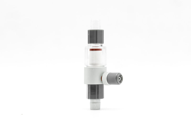 Qanvee CO2 Inline Atomizer for carbon dioxide inflating systems, featuring compact design and durable construction.