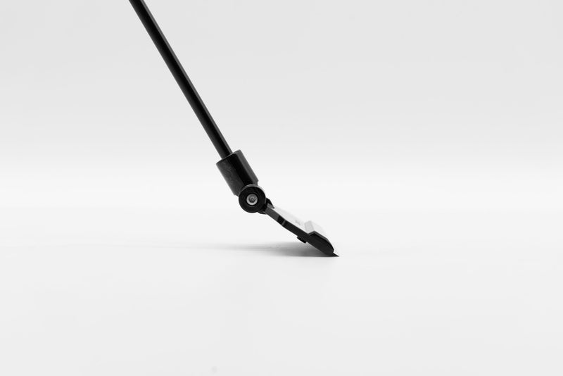 Qanvee fixed and adjustable algae scraper accessory with durable handle for cleaning algae from aquariums or ponds.