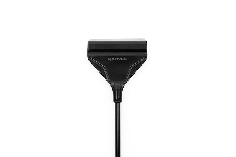 Qanvee fixed and adjustable algae scraper accessory with durable handle and replaceable blades for cleaning aquatic surfaces.