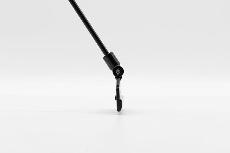 Qanvee fixed and adjustable algae scraper accessory with handle for cleaning algae from aquariums or ponds.