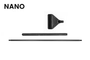 Qanvee fixed and adjustable algae scraper accessory with ergonomic handle for cleaning algae from aquariums or ponds