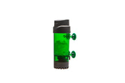 Qanvee Fluidized Media Filter for water filtration, showing a transparent tank with moving bed media inside.