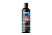 Black SL AQUA MORE Stabilizer water conditioner for aquarium tanks, showing the sleek black bottle and label.