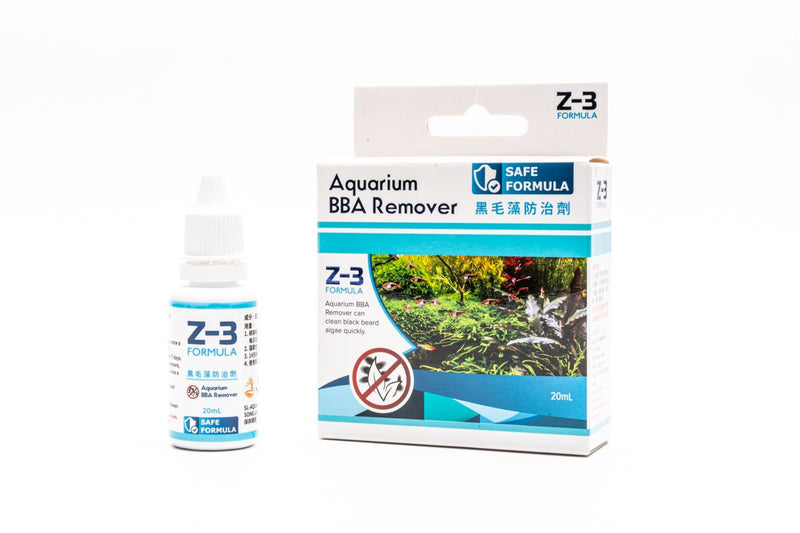 SL AQUA SL-Aqua Z3 BBA Remover water conditioner bottle with label and cap, used for aquarium water treatment.