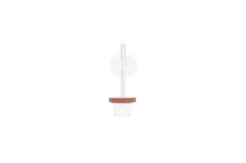 Acrylic Twinstar CO2 diffuser for aquarium, showcasing clear acrylic construction with fine diffuser disc for efficient CO2 dispersion