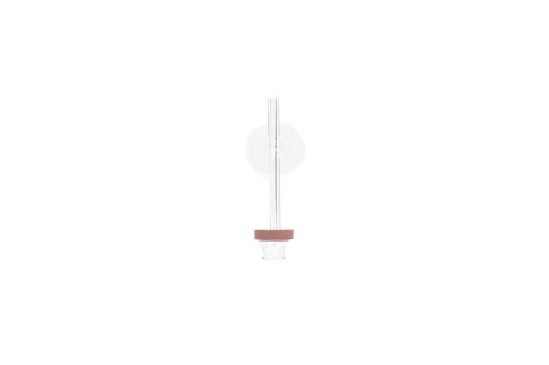 Acrylic Twinstar CO2 diffuser for aquarium tanks, showcasing the clear, compact device designed for efficient CO2 distribution.