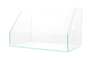 Ultra clear rimless paludarium by Ultum Nature Systems, UNS 5E 2.1-gallon tank for aquatic and terrestrial display.