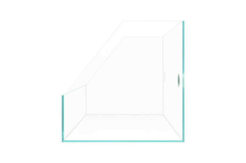 Ultra clear 2.1-gallon Rimless Paludarium by Ultum Nature Systems, showcasing transparent glass with a seamless rimless design.