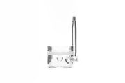 UNS CO2 J-Shape Pollen Glass Diffuser for CO2 systems, featuring a clear glass design and J-shaped structure.